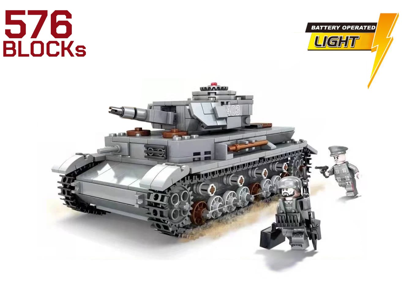 AFM ワールドタンクシリーズ ドイツ軍 IV号戦車 576Blocks ...