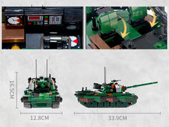 AFM レオパルト1 主力戦車 1145Blocks