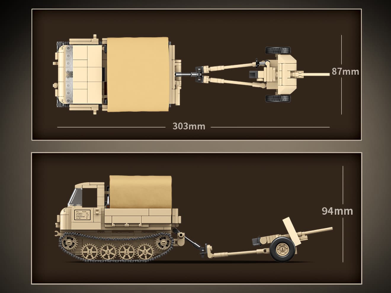 AFM RSO 装軌式トラクター / 3.7 cm対戦車砲 PaK 35/36 606Blocks