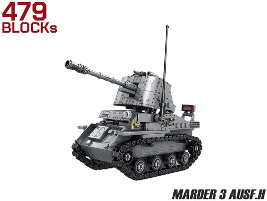 AFM MARDER 3 AUSF.H 対戦車自走砲 479Blocks