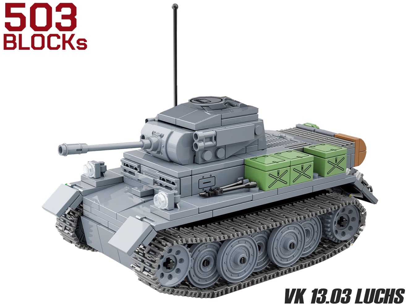 AFM Pz.Kpfw.2号戦車 L型 ルクス 503Blocks | ミリタリーベース