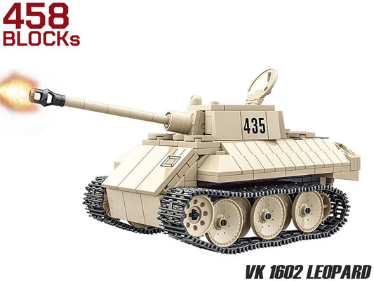 AFM VK 1602 レオパルド偵察用軽戦車 458Blocks
