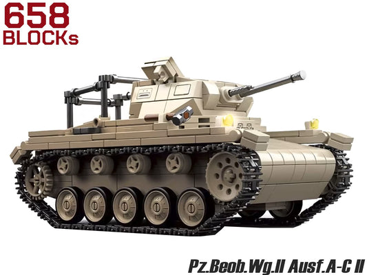 AFM Pz.Beob.Wg.II Ausf.A-C II号戦車 砲兵観測Ver 658Blocks