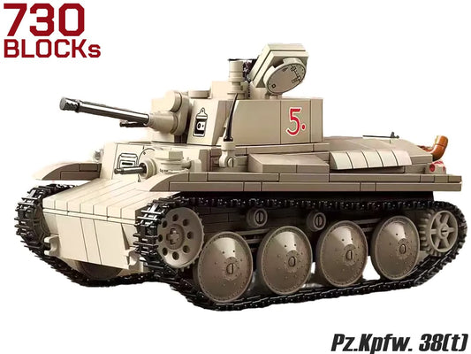 AFM Pz.Kpfw. 38(t) 軽戦車 730Blocks