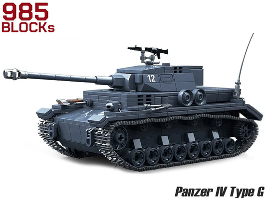 AFM ドイツ軍 IV号戦車 G型 Sd.Kfz.161/1 985Blocks