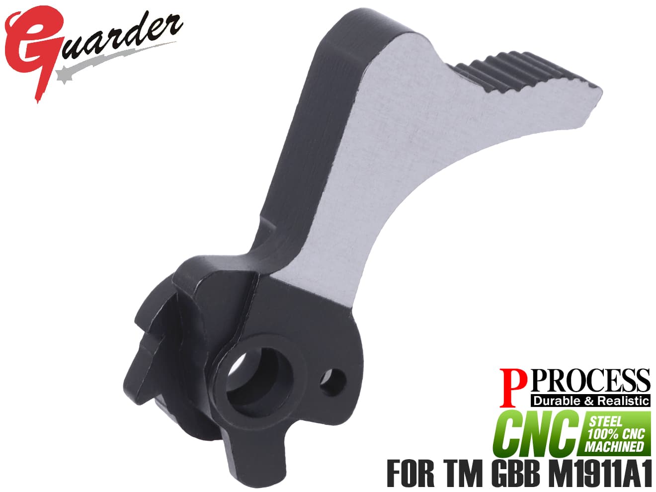 GUARDER スチールCNC デュアルトーン ハンマー for マルイ 1911