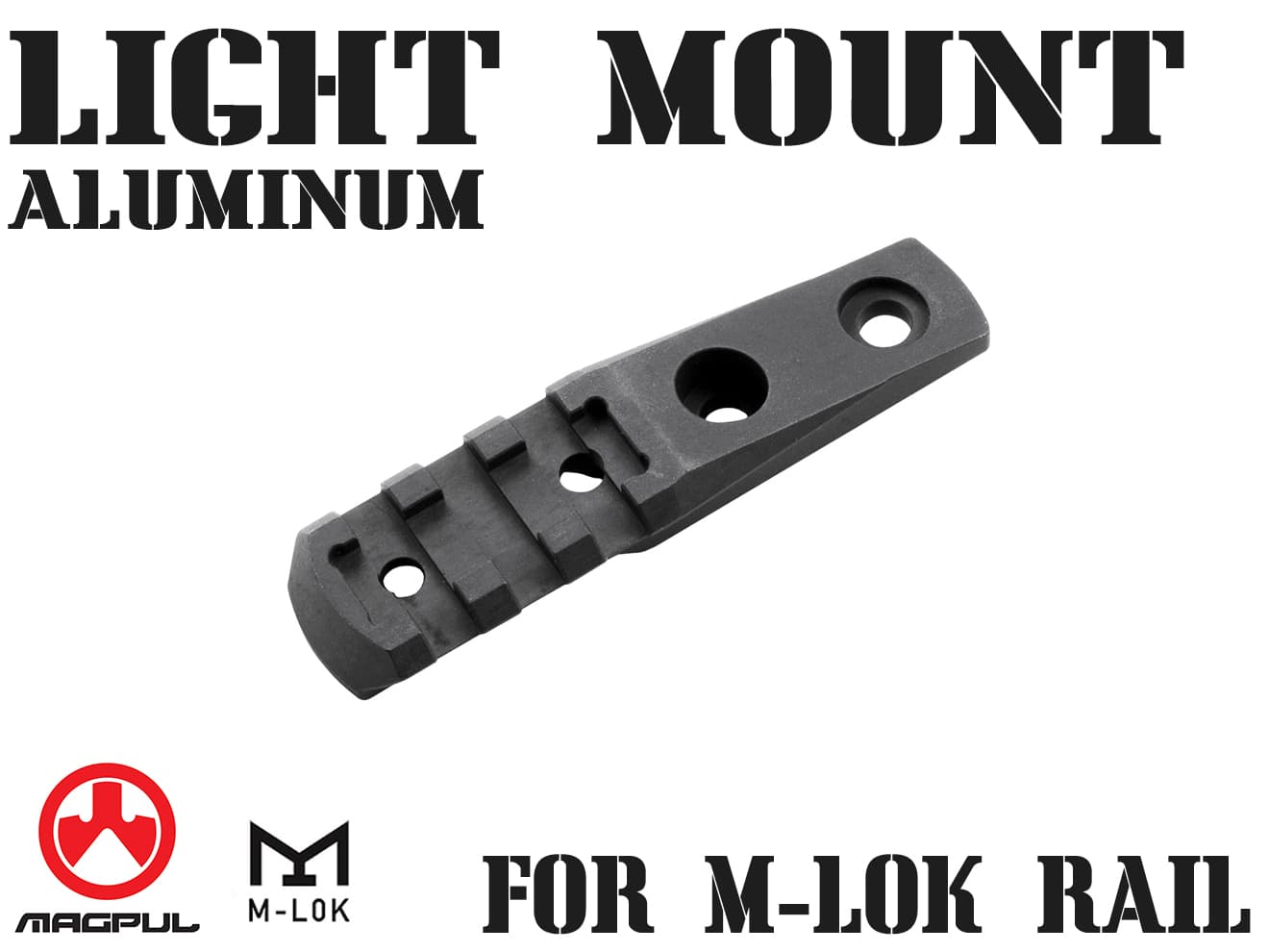 正規品】MAGPUL M-LOK Cantilever レイル/ライトマウント [材質