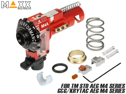 MAXX アルミCNC ホップアップチャンバー M4A PRO for TM/G&G/KRYTAC AEG M4
