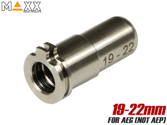 MAXX チタンCNC アジャスタブル エアシールノズル 19-22mm