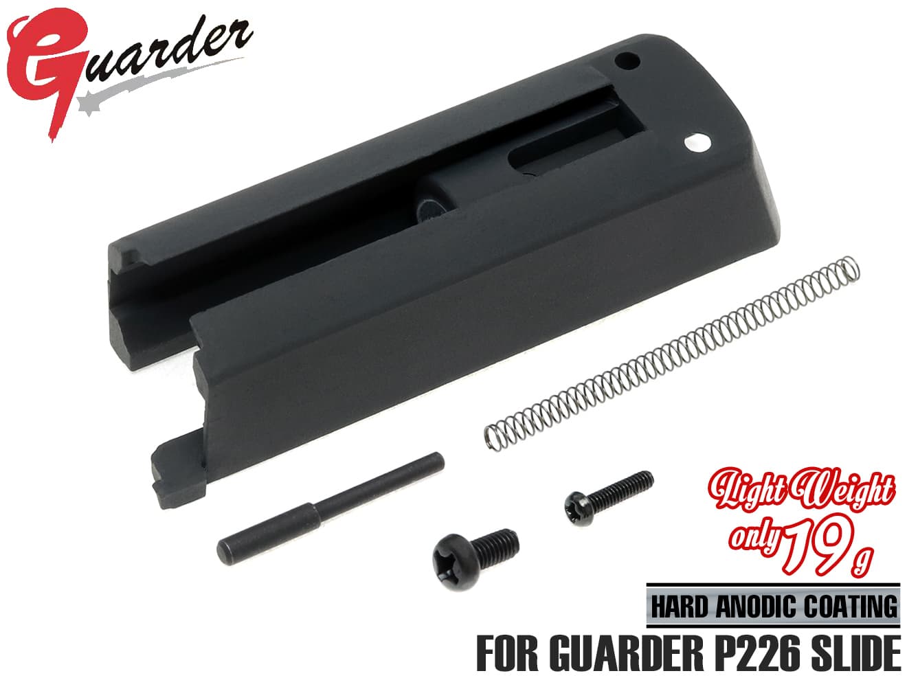 GUARDER ライトウェイト アルミノズルハウジング for Guarder P226 スライド | ミリタリーベース – ミリタリーベース -  MILITARY BASE -