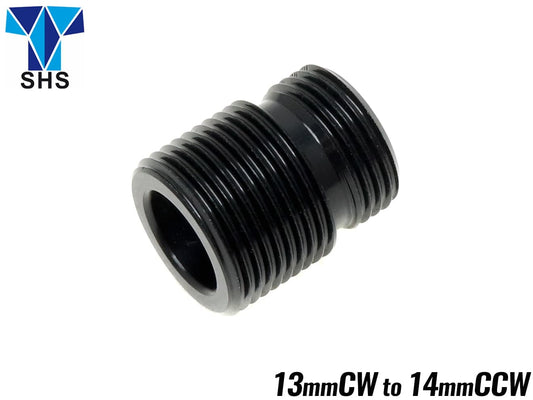 PPS サイレンサー変換アダプター 13mm正 → 14mm逆