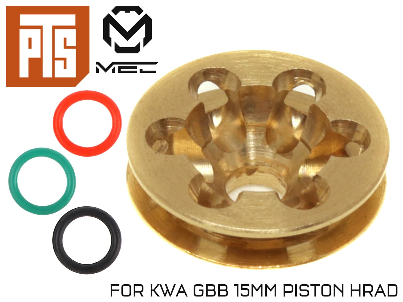 【正規品】PTS MEC R-Type ピストンヘッド KWA15mm(HK45/MK23/MP9/Mark4/VZ61)