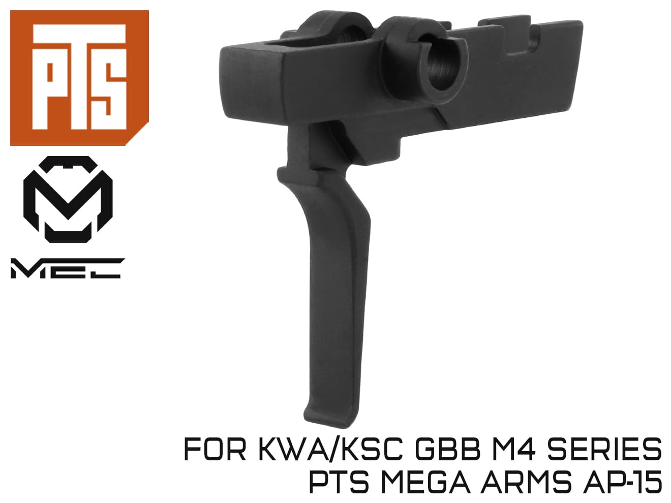 正規品】PTS MEC PROトリガー KSC / KWA GBB M4 [カラー：ブラック