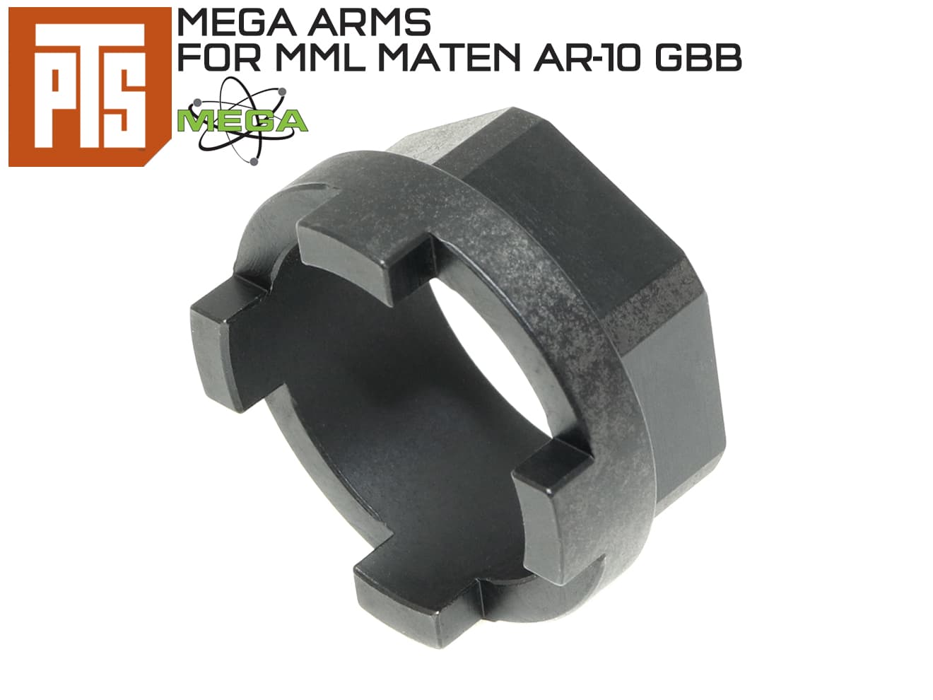 正規品PTS MegaArms バレルナットキー for MML Maten(GBB