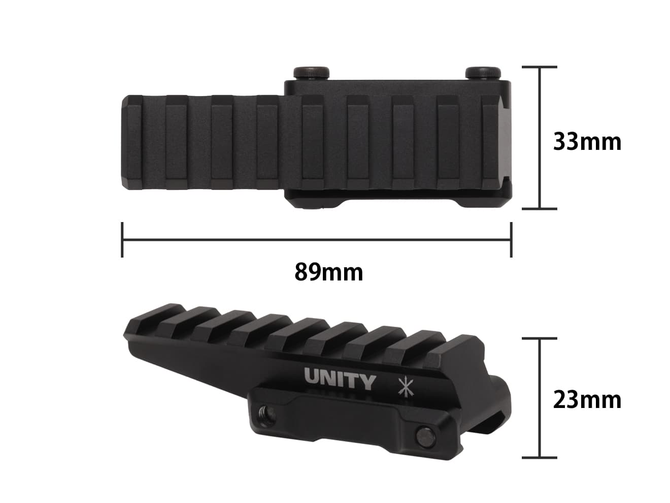 PTS Unity Tactical FAST ライザーマウント