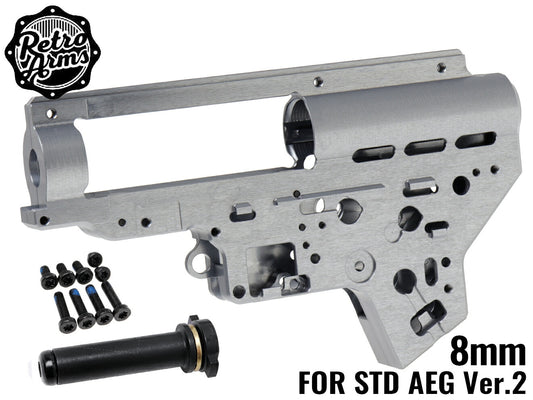 RETRO ARMS GEN2 CNC ジュラルミン強化メカボックス V2-QSC