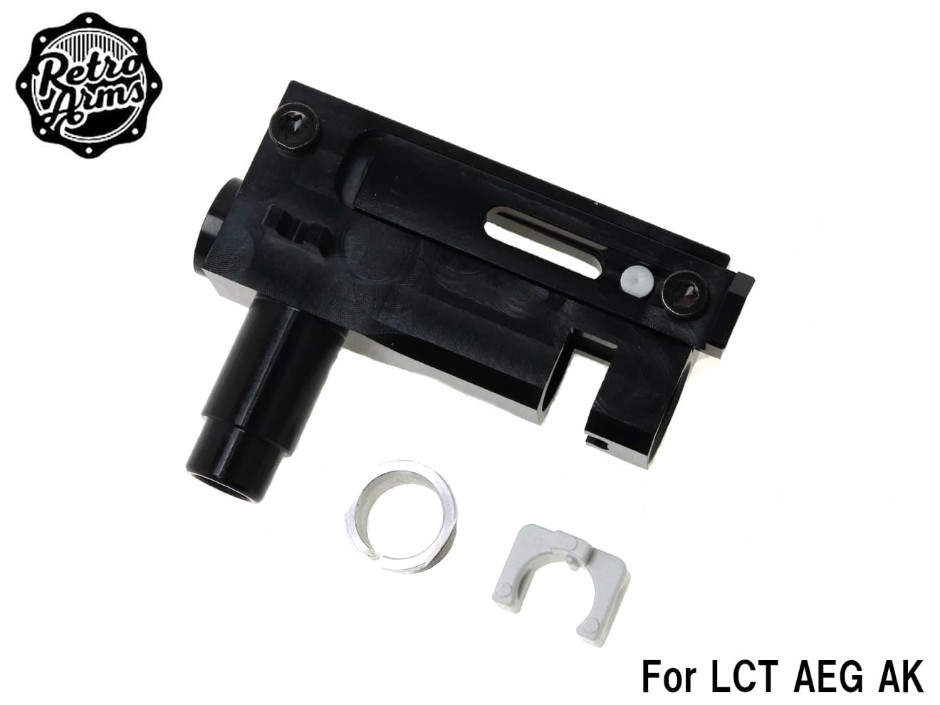 ホップアップチャンバー　RETRO　CNC　MILITARY　ARMS　ミリタリーベース　LCT　–　ミリタリーベース　AKシリーズ対応　BASE