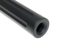 SLONG AIRSOFT 14mm逆ネジ スリムサプレッサー フルート【ゆうパケット可】