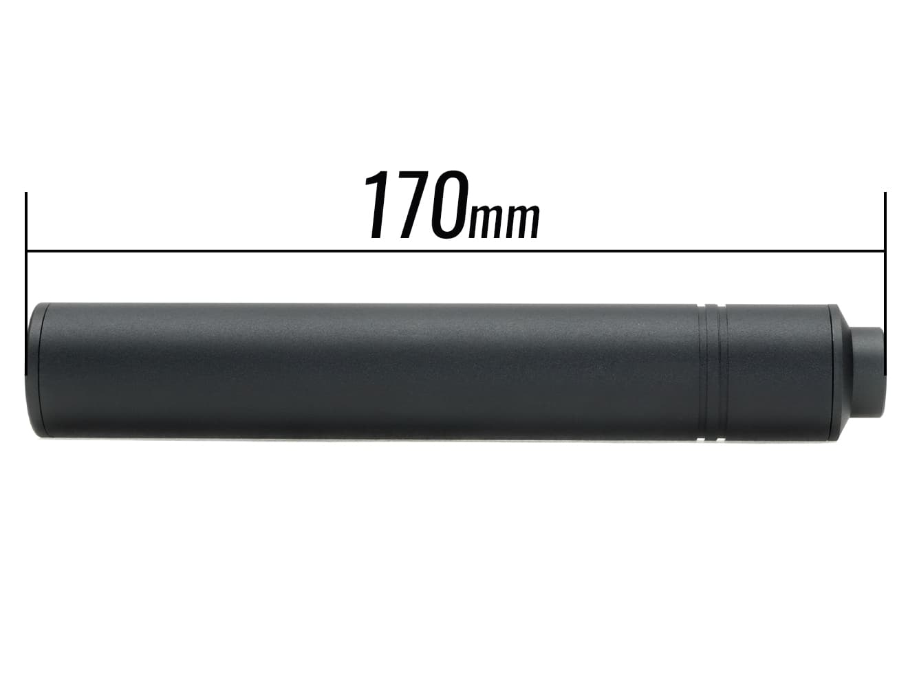 SLONG AIRSOFT 14mm逆ネジ スリムサプレッサー バイオ