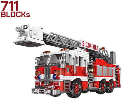 AFM ファイアーファイターシリーズ はしご車 711Blocks
