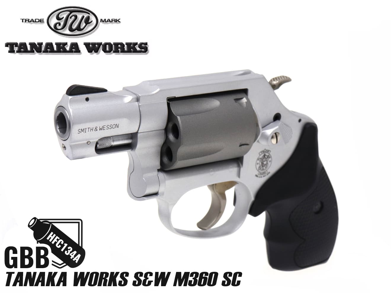 TANAKA WORKS ガスリボルバー S&W M360 SC | ミリタリーベース – ミリタリーベース - MILITARY BASE -