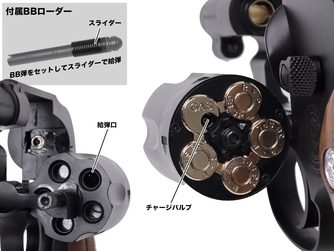 タナカワークス S&W M49ボディーガード2in HW Ver2ガスガン