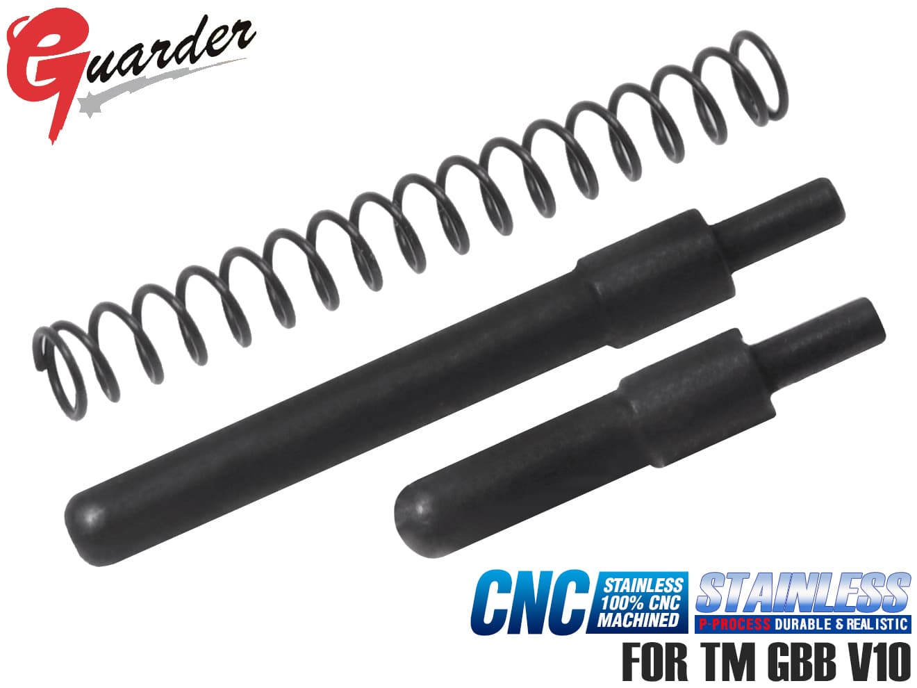 GUARDER ステンレスCNC プランジャーピンセット for マルイ V10