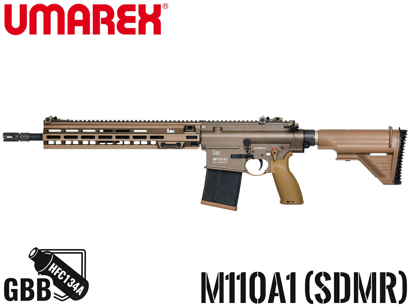 VFC H&K M110A1 GBBR (JPver./HK Licensed) | ミリタリーベース