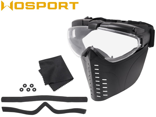 WoSporT TMスタイル ターボファンマスク BK