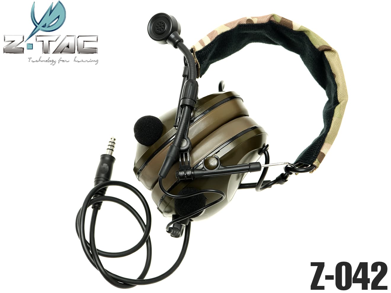 Z-tactical ヘッドセット　PTTセット