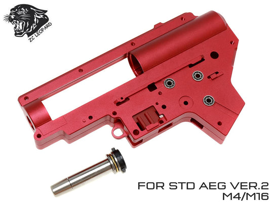 ZC LEOPARD V2 QD フォージングプレス A6082 CNCメカボックス for AEG M4