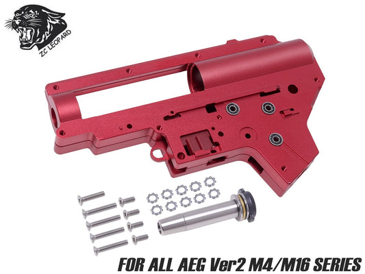 ZC LEOPARD V2 QD A7075 CNCメカボックス 8mm 標準スイッチ for AEG M4