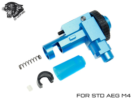 ZC LEOPARD アルミCNC ワンピース ホップアップチャンバー 同軸式 AEG M4