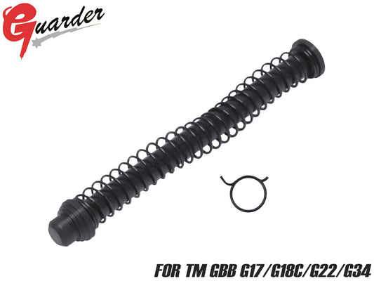 GUARDER 強化スチールリコイルスプリングガイド東京マルイ GLOCK 17/18C用【ゆうパケット可】