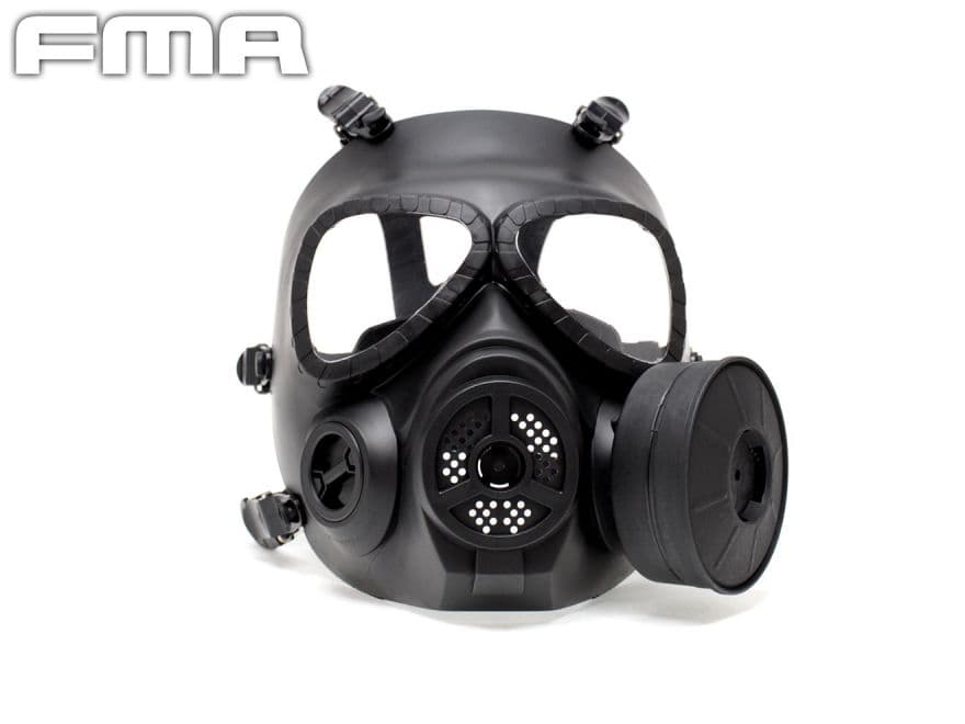 FMA M04 style ファン搭載ガスマスク [カラー：BK / OD / TAN 