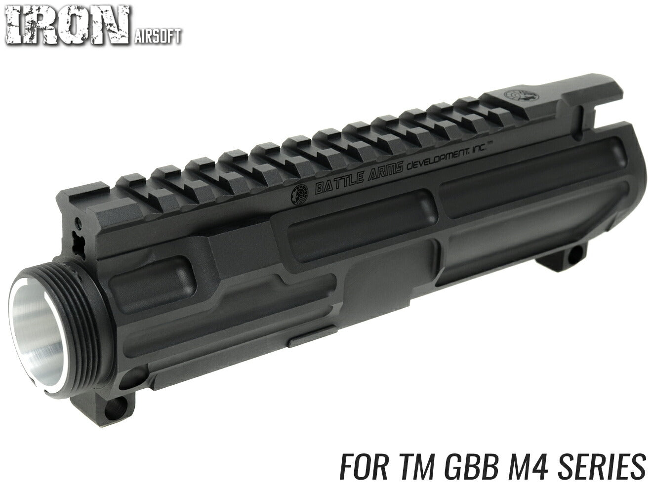 IRON AIRSOFT BAD556-LW アルミCNC アッパーレシーバー TM GBB M4 ミリタリーベース – ミリタリーベース  MILITARY BASE