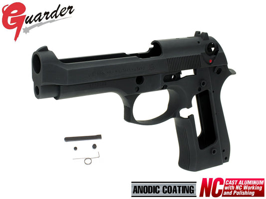 GUARDER M9 アルミスライド&フレーム US 9mm FB刻印 for マルイ M92F