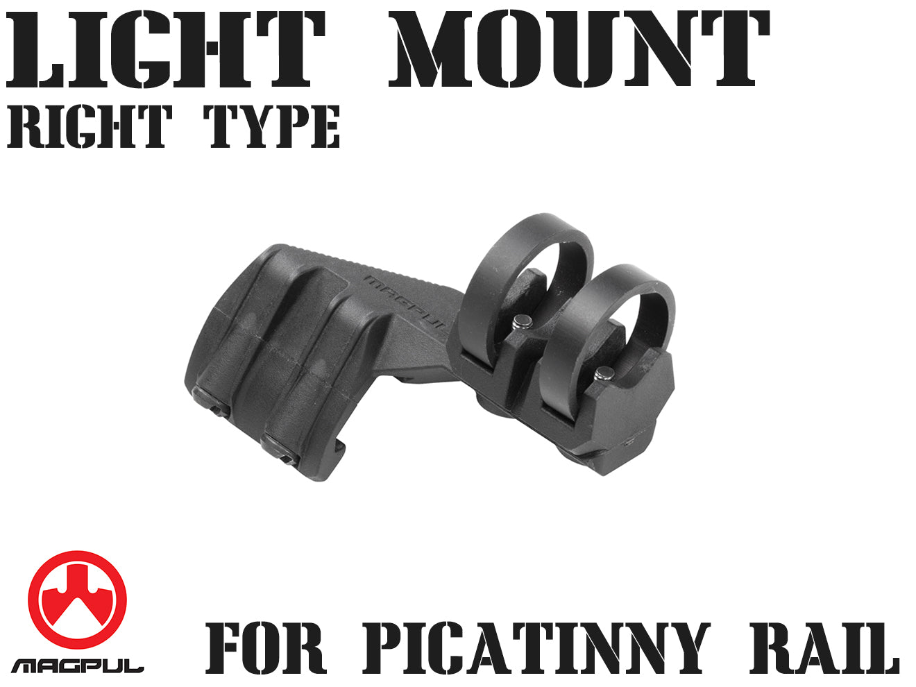 正規品】MAGPUL SF300/600対応 レールライトマウント 20mmレール[装着