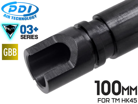 PDI DELTAシリーズ 03+ GBB HK45専用 超精密 ステンレスインナーバレル(6.03±0.002) 100mm