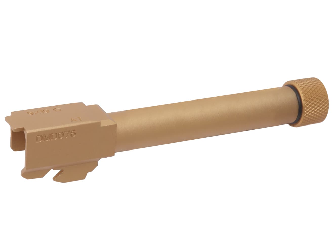 5KU アルミCNC スレッドアウターバレル CCW for TM G17 / G18C / G22 [カラー：BK / GOLD]