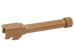 5KU アルミCNC フルート スレッドアウターバレル CCW for TM G17 / G18C / G22 [カラー：ブラック / ゴールド]