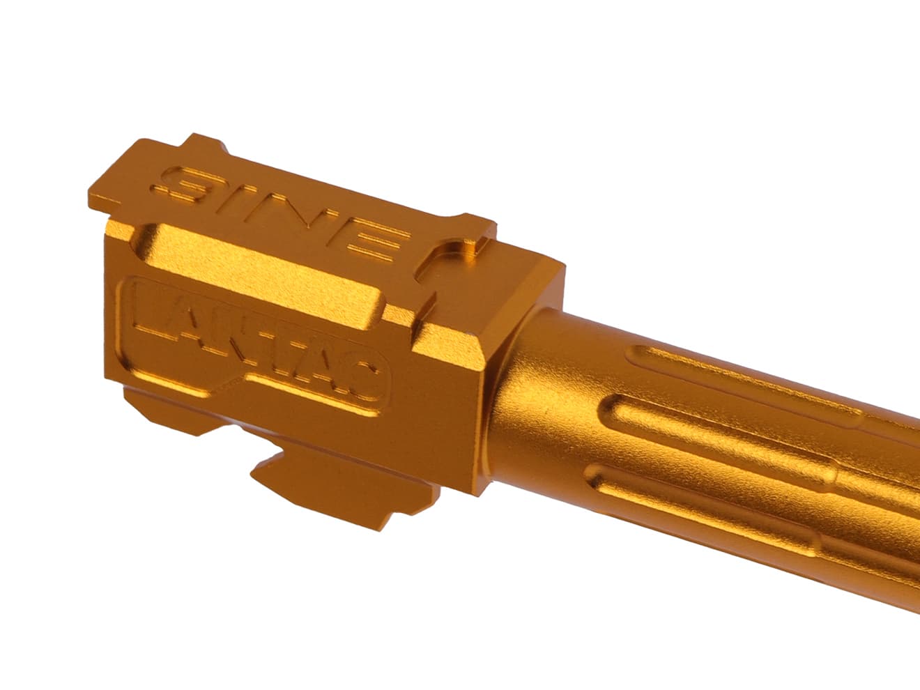 5KU Lantacタイプ 9INE アルミCNC アウターバレル for TM G17 / G18C / G22 Gen3 [カラー：ブラック / ゴールド / シルバー]