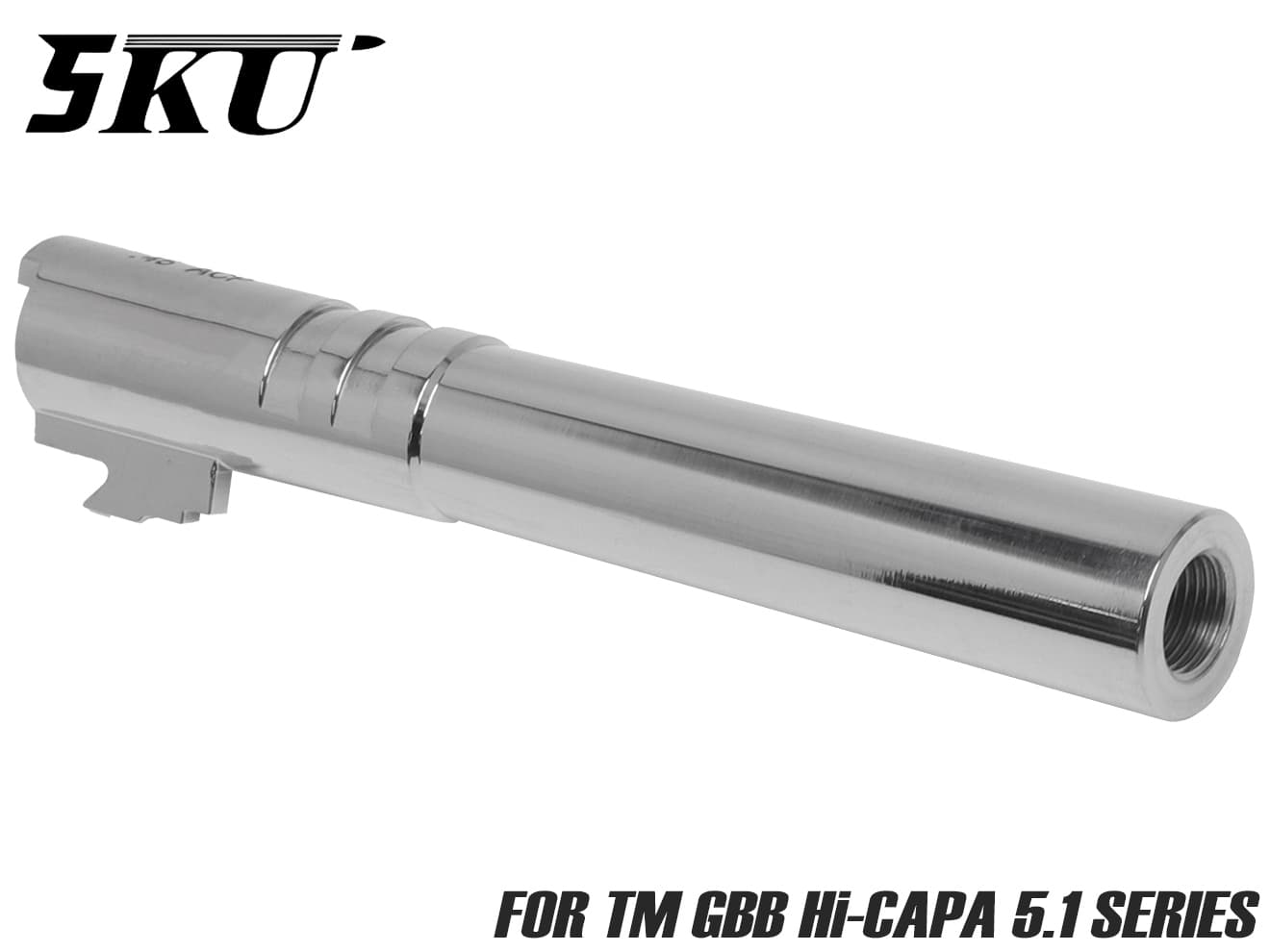 5KU ステンレスCNC アウターバレル for TM Hi-CAPA 5.1 [カラー