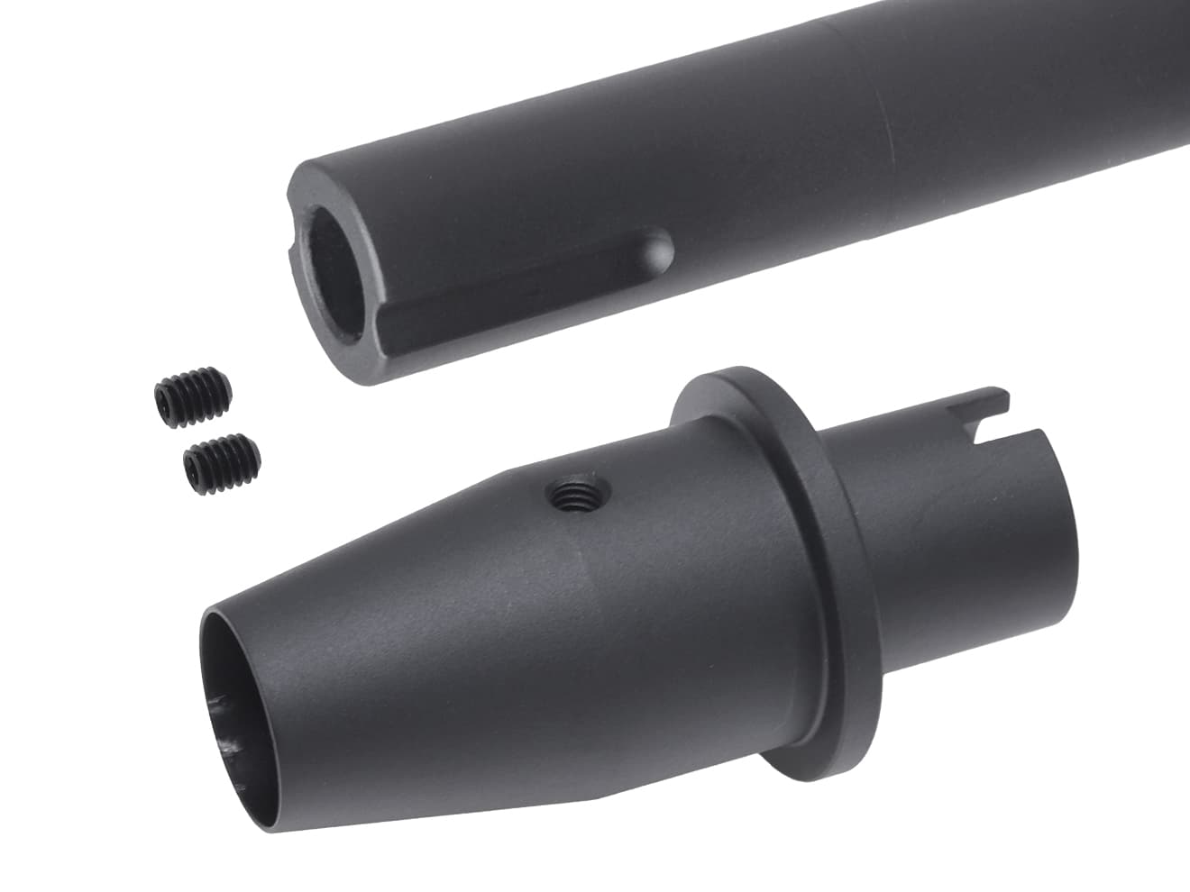 5KU アルミCNC ライトウェイト アウターバレル カービンレングス for TM GBB M4 [長さ：10インチ / 11.5インチ / 16インチ]