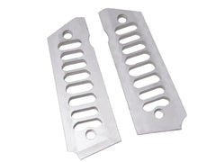 5KU VDタイプ コブラスケルトン アルミCNC グリップパネル for TM 1911 / MEU [カラー：ブラック / デュアル / シルバー]