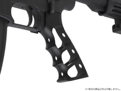 5KU TDタイプ アルミCNC スケルトングリップ for GBB M4 [カラー：ブラック / レッド]