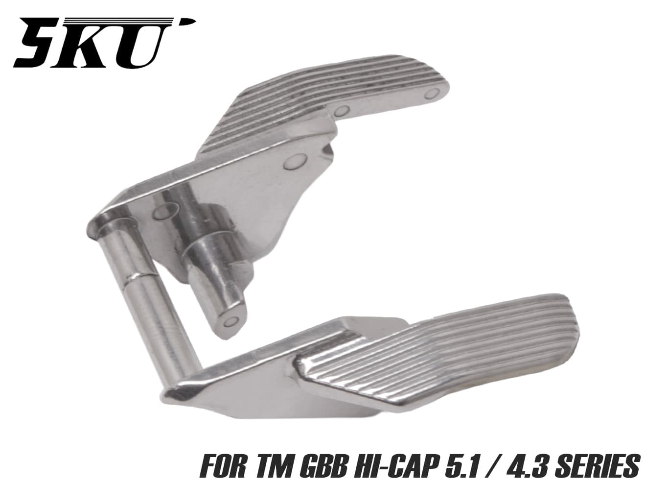 5KU 強化ステンレス アンビセレクター for TM Hi-CAPA 5.1 / 4.3 [カラー：ブラック / ゴールド / シルバー]