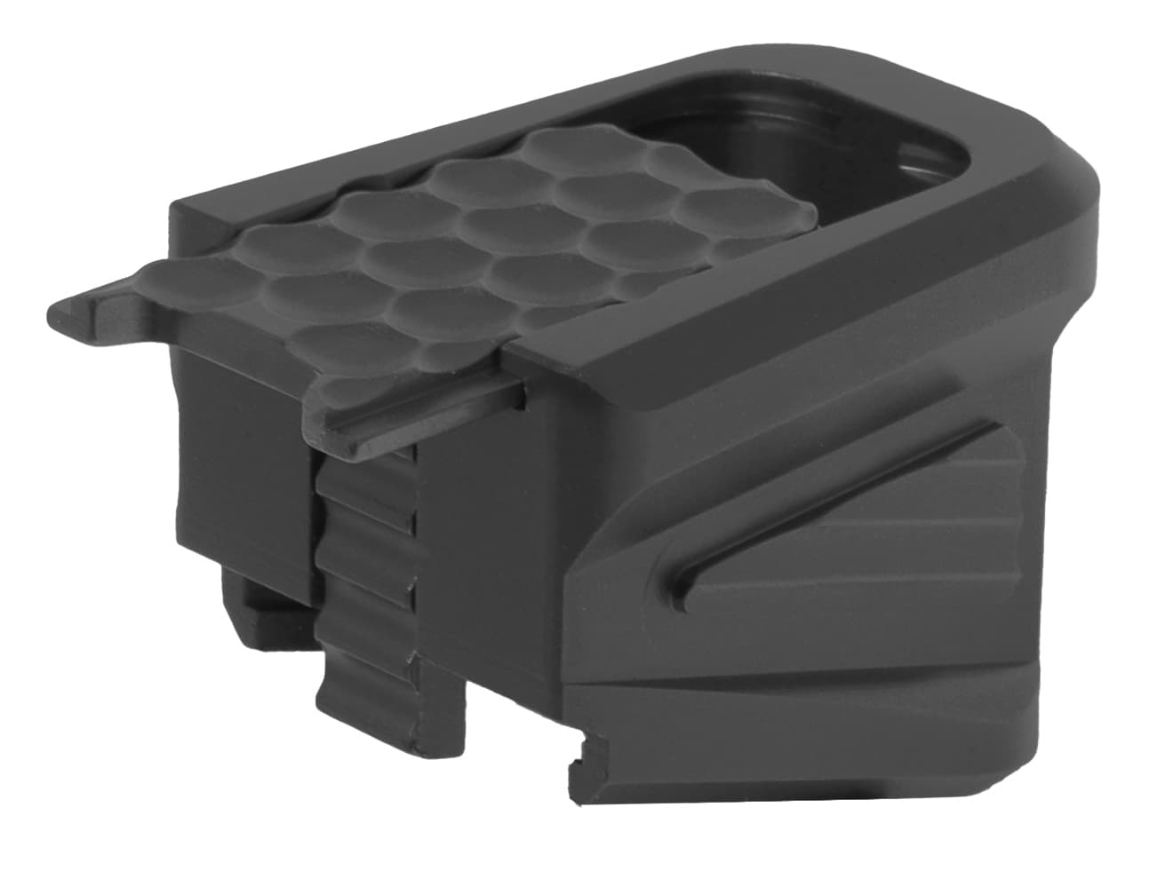 5KU ZEVタイプ アルミCNC マガジン ベースパッド for VFC GBB G17 / G18C [カラー：ブラック / レッド]