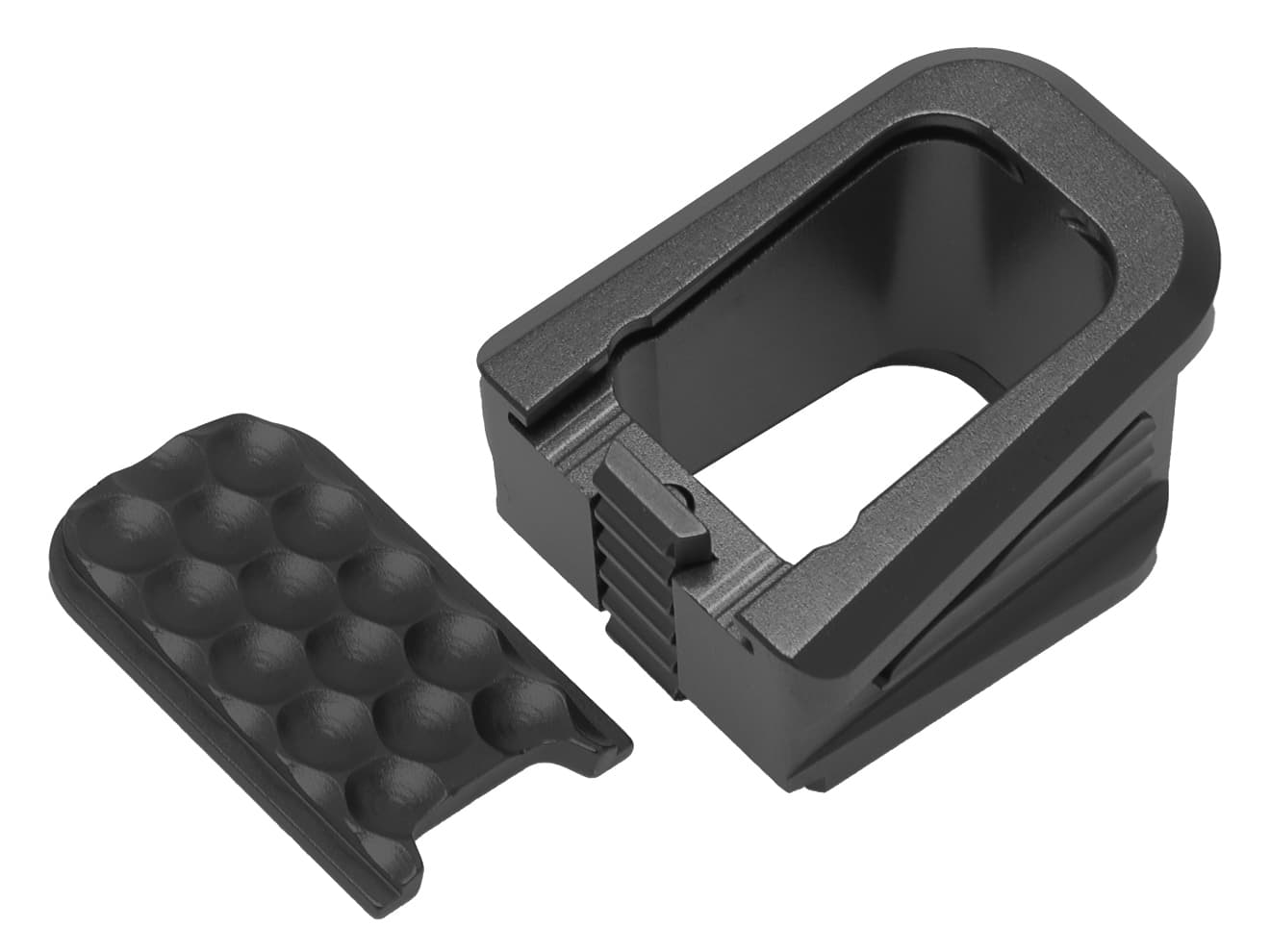 5KU ZEVタイプ アルミCNC マガジン ベースパッド for VFC GBB G17 / G18C [カラー：ブラック / レッド]