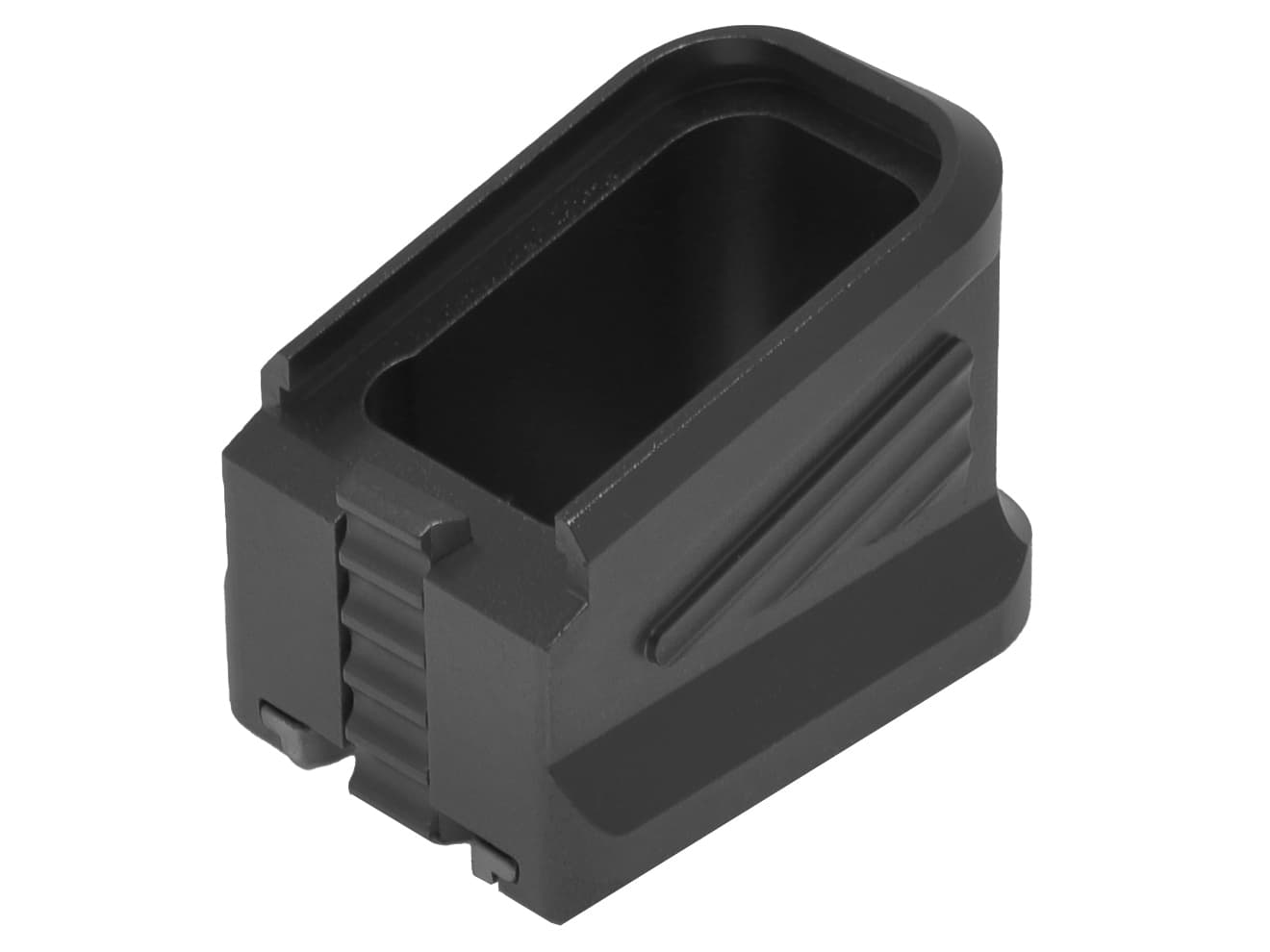 5KU ZEVタイプ アルミCNC マガジン ベースパッド for VFC GBB G17 / G18C [カラー：ブラック / レッド]